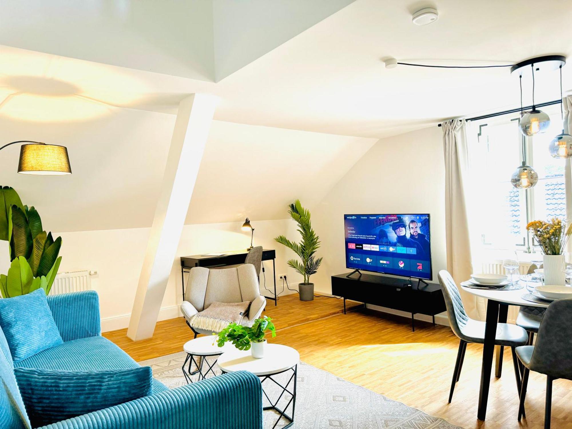 E&K Living - Design Apartments - Netflix - Audi - In Village - Free Parking Ingolstadt Ngoại thất bức ảnh
